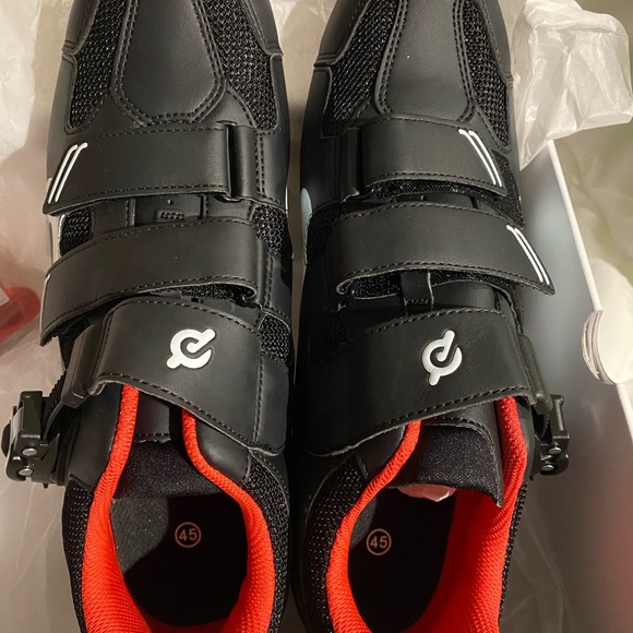 Peloton cycling shoes. NWT. Cleats and original box also included. Sz EU 45. - Picture 6 of 6